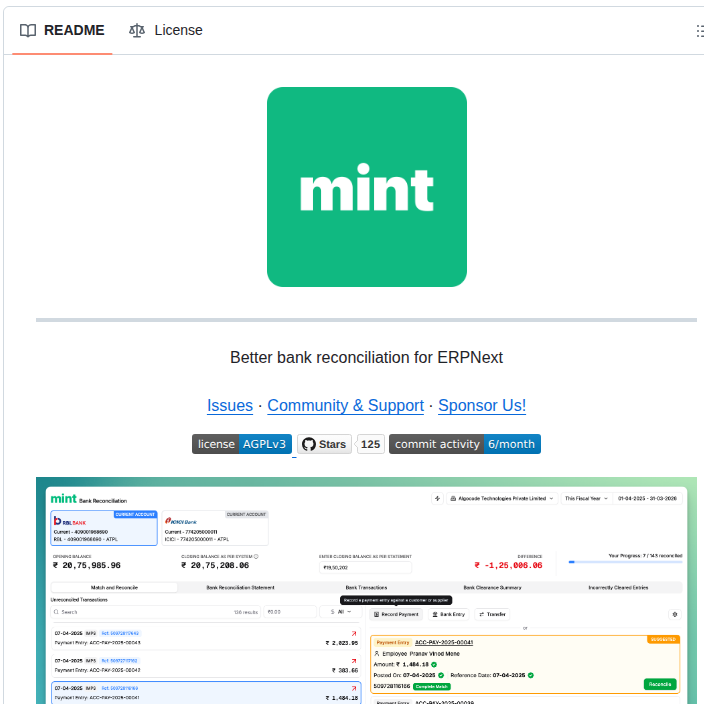 Barredterra Mint screenshot