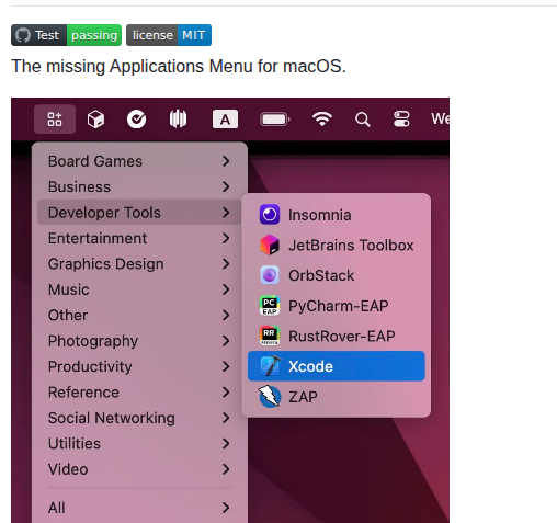 Barseghyanartur App Menu screenshot