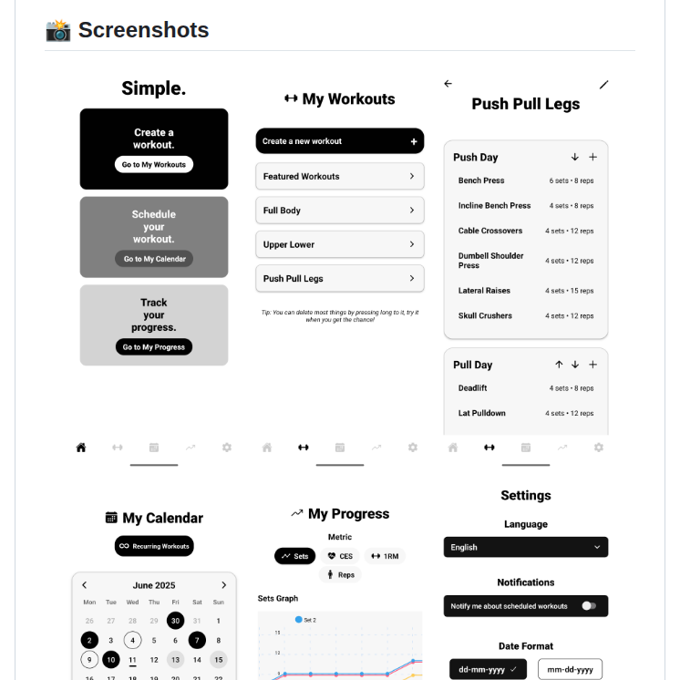 Basarsubasi Simplefitnessapp screenshot