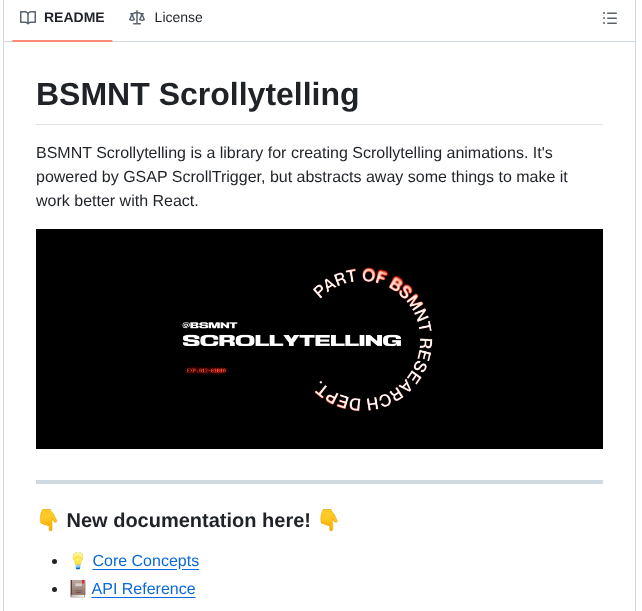 Basementstudio Scrollytelling screenshot