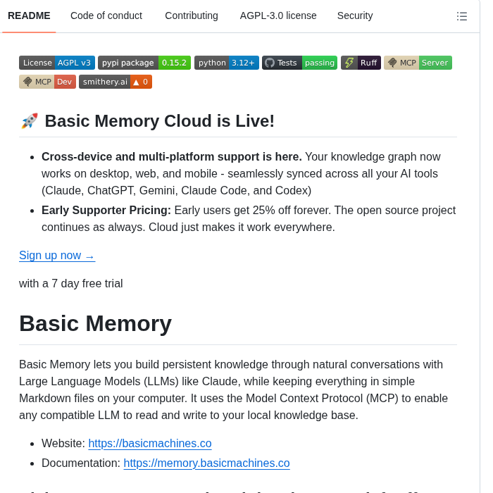 Basicmachines Co Basic Memory screenshot