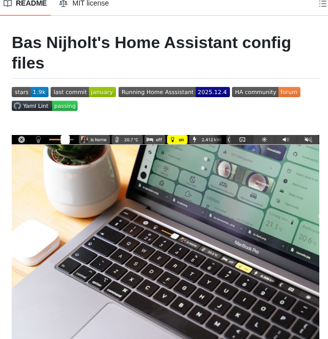 Basnijholt Home Assistant Config screenshot