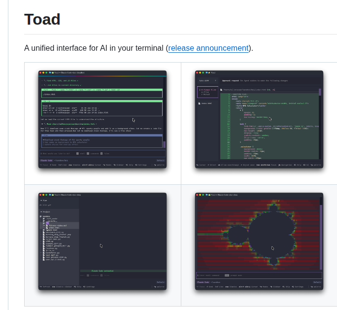 Batrachianai Toad screenshot