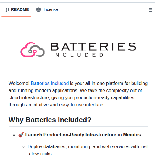 Batteries Included Batteries Included screenshot