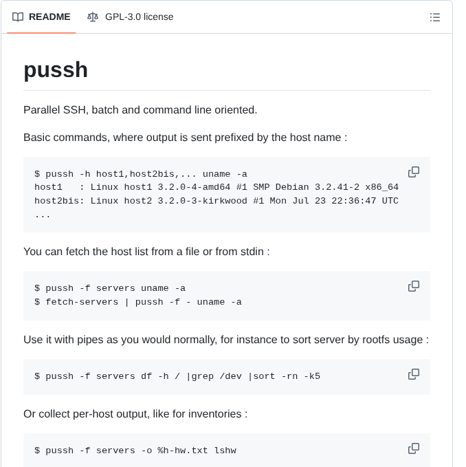 Bearstech Pussh screenshot