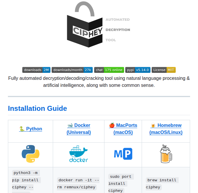 Bee San Ciphey screenshot