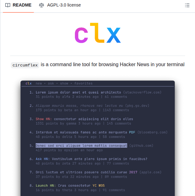 Bensadeh Circumflex screenshot