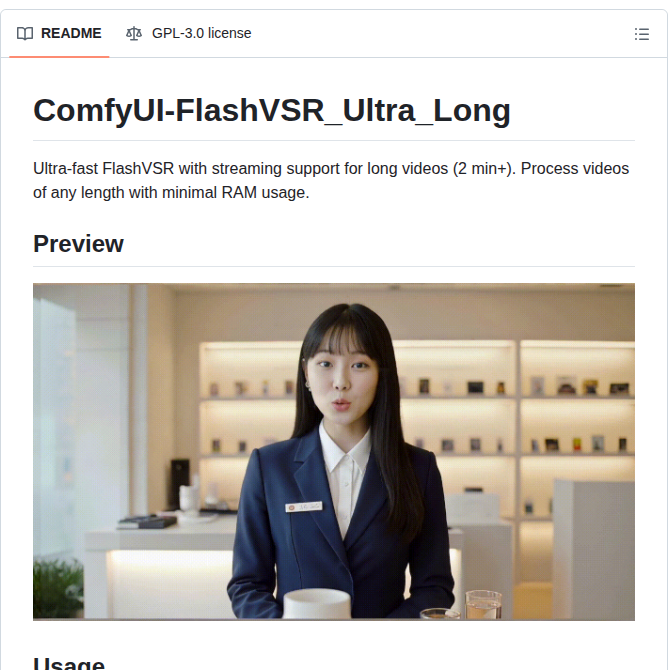 Bensonbs Comfyui Flashvsr_ultra_long screenshot