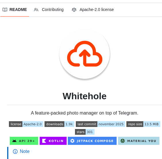 Beradeep Whitehole screenshot