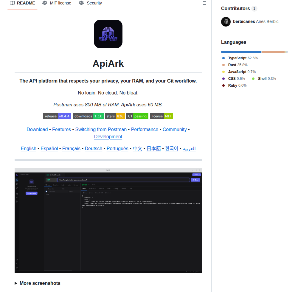 Berbicanes Apiark screenshot