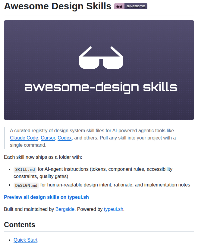 Bergside Awesome Design Skills screenshot