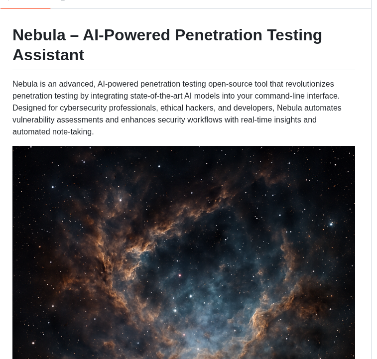 Berylliumsec Nebula screenshot