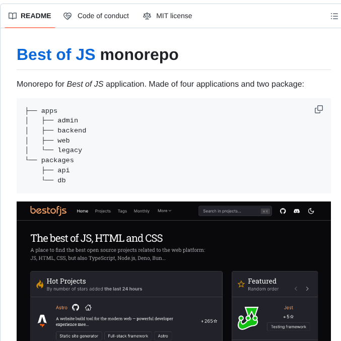 Bestofjs Bestofjs screenshot
