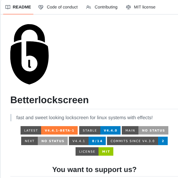 Betterlockscreen Betterlockscreen screenshot