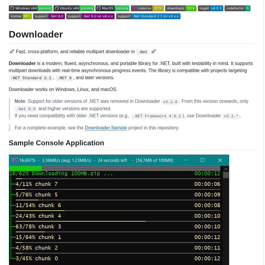 Bezzad Downloader screenshot