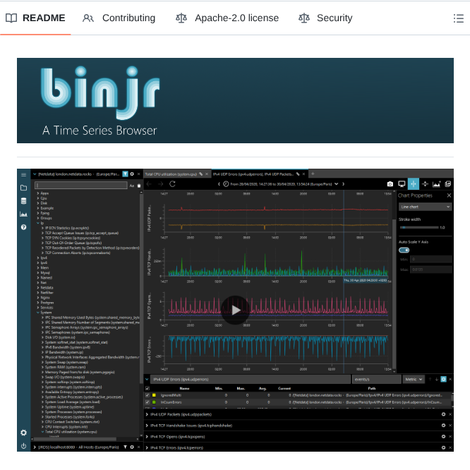 Binjr Binjr screenshot