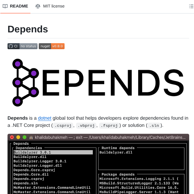 Bjorkstromm Depends screenshot