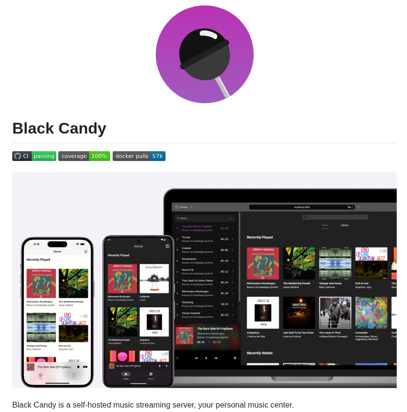 Blackcandy Org Blackcandy screenshot