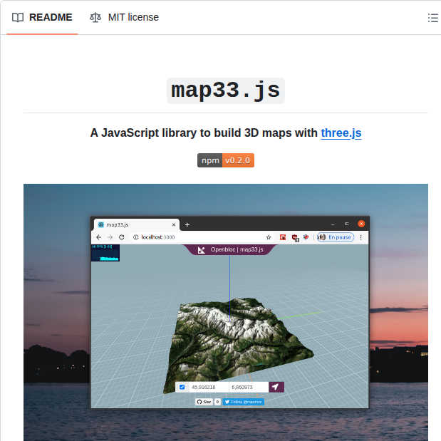 Blaze33 Map33.js screenshot