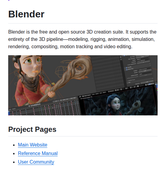 Blender Blender screenshot
