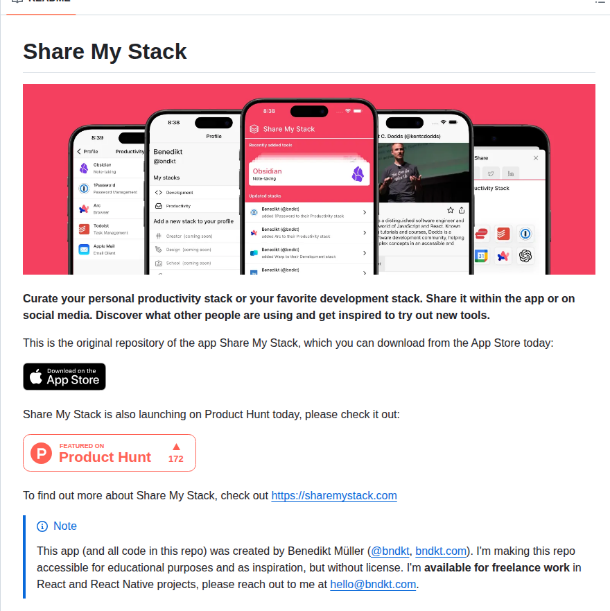 Bndkt Sharemystack screenshot