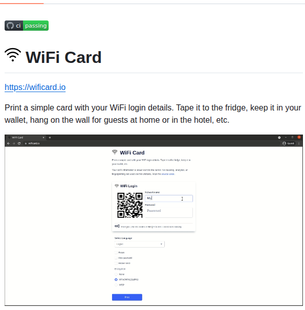 Bndw Wifi Card screenshot