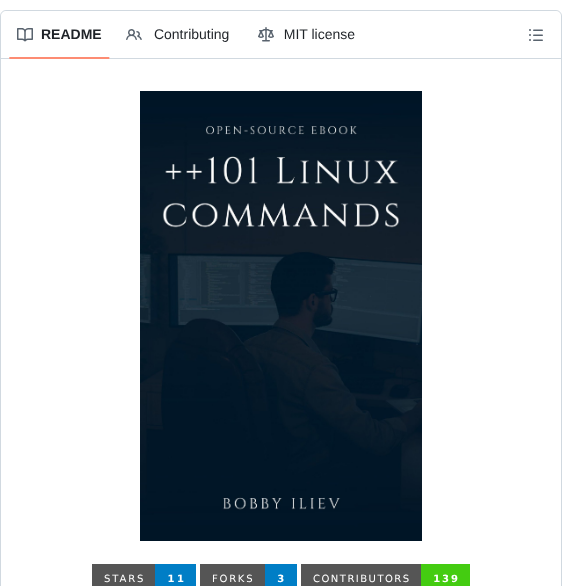 Bobbyiliev 101 Linux Commands screenshot