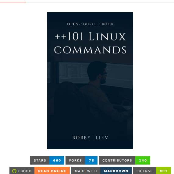 Bobbyiliev 101 Linux Commands screenshot