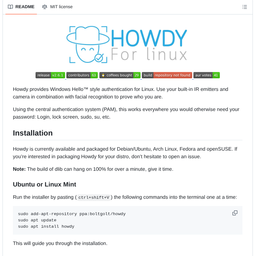 Boltgolt Howdy screenshot