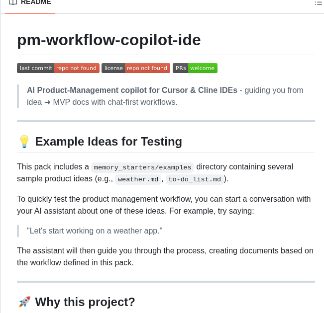 Botingw Pm Workflow Copilot Ide screenshot