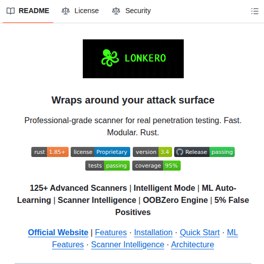 Bountyyfi Lonkero screenshot