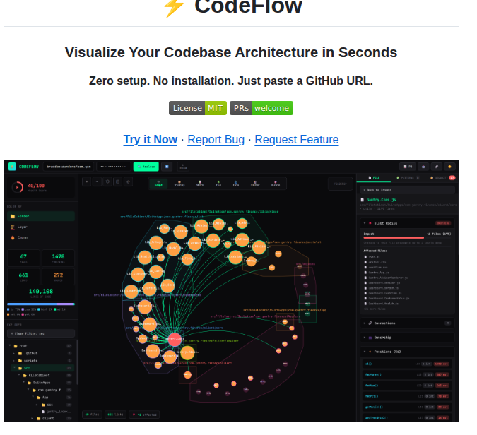 Braedonsaunders Codeflow screenshot