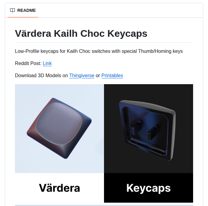 Braindefender Vardera Kailh Choc Keycaps screenshot