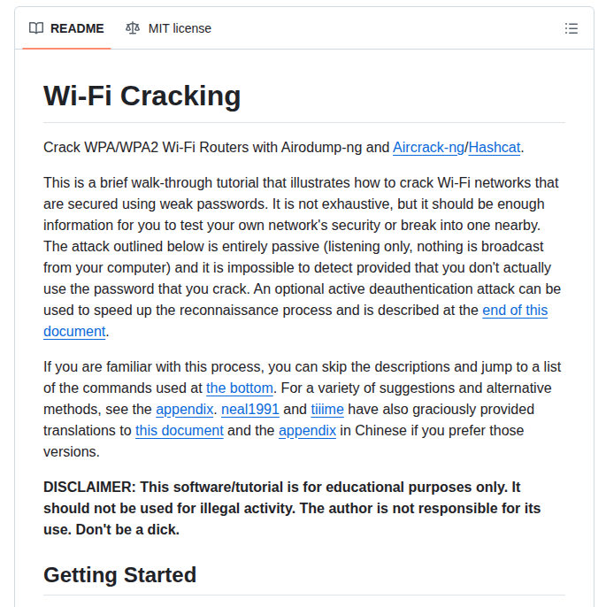 Brannondorsey Wifi Cracking：WiFiセキュリティ監査を自動化するオープンソースツール - AIツール日本語解説 | AI Heartland