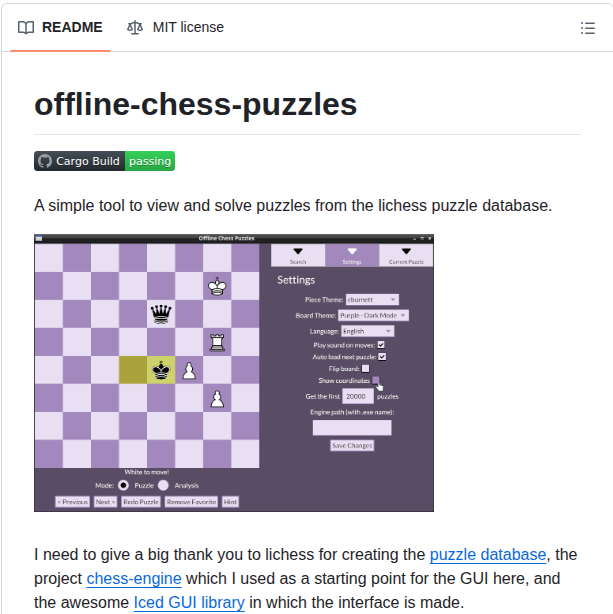 Brianch Offline Chess Puzzles screenshot