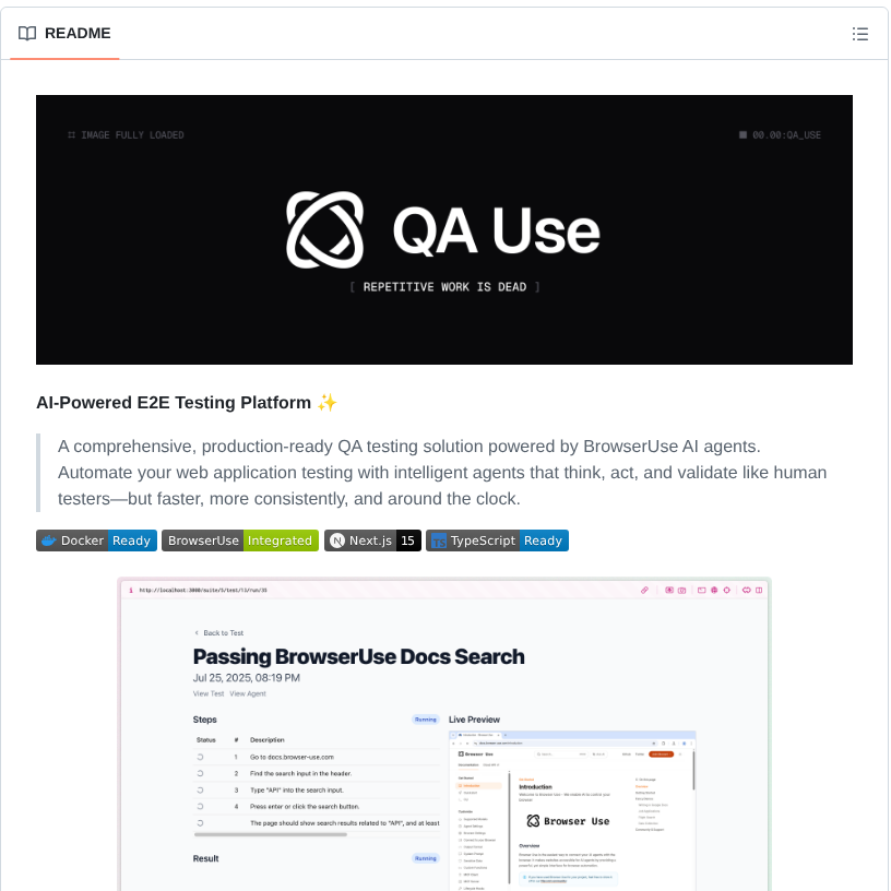 Browser Use Qa Use screenshot