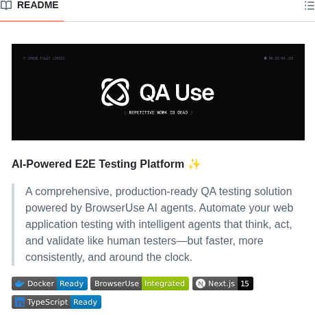 Browser Use Qa Use screenshot