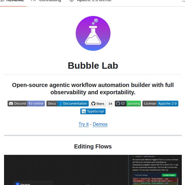 Bubblelabai Bubblelab screenshot