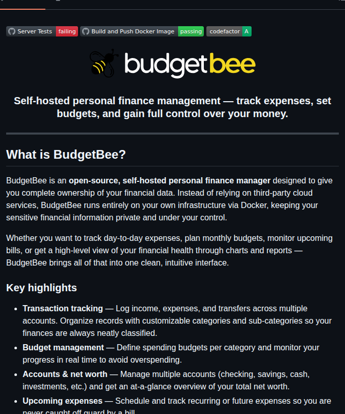 Budgetbee Budgetbee screenshot