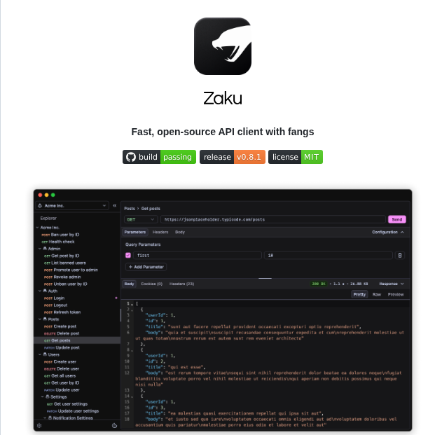 Buildzaku Zaku screenshot