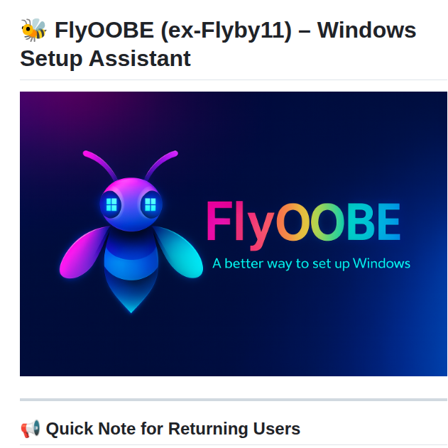Builtbybel Flyoobe screenshot