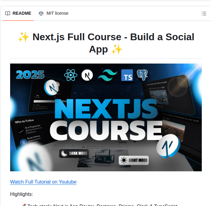 Burakorkmez Nextjs Course screenshot