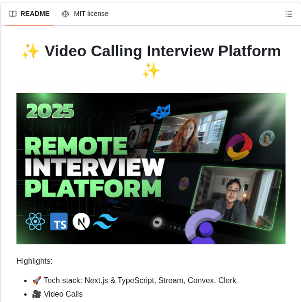 Burakorkmez Remote Interview Platform screenshot