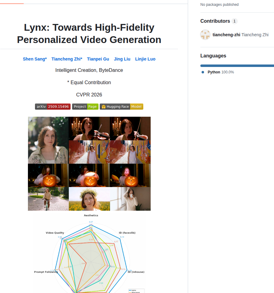 Bytedance Lynx screenshot