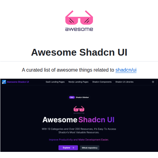 Bytefer Awesome Shadcn Ui screenshot