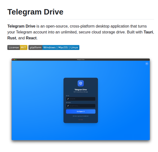 Caamer20 Telegram Drive screenshot