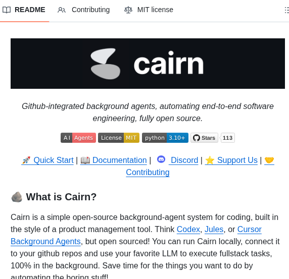 Cairn Dev Cairn screenshot
