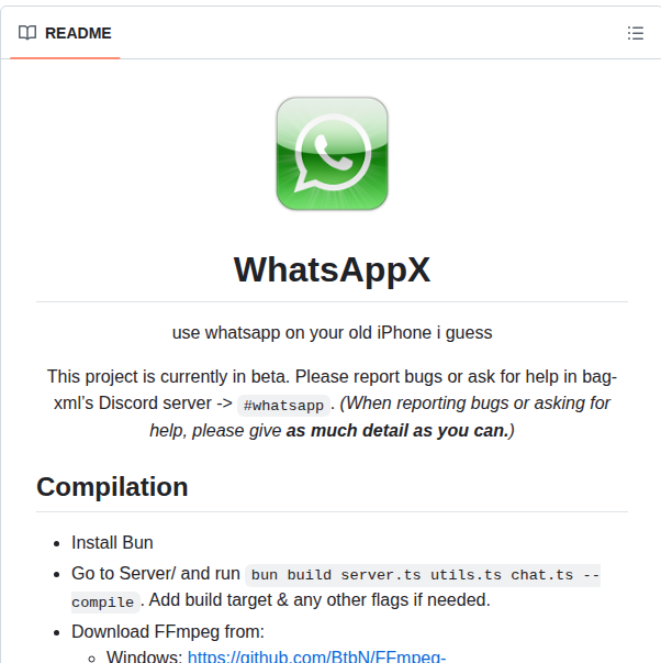 Calvinknt Whatsappx screenshot