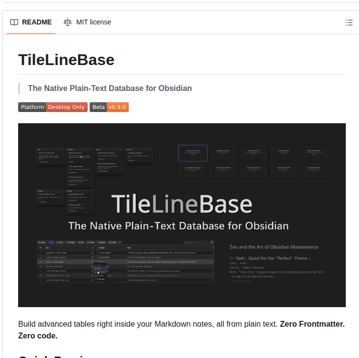 Campfirium Obsidian Tile Line Base screenshot
