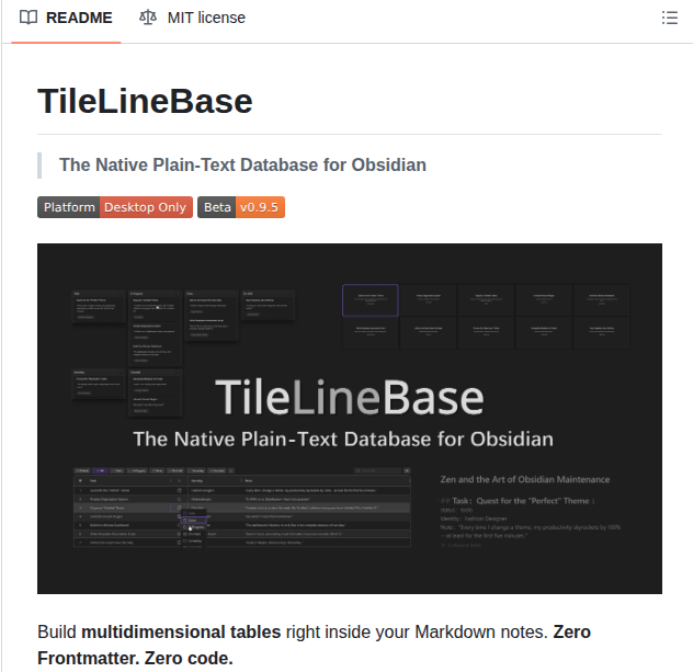 Campfirium Obsidian Tile Line Base screenshot